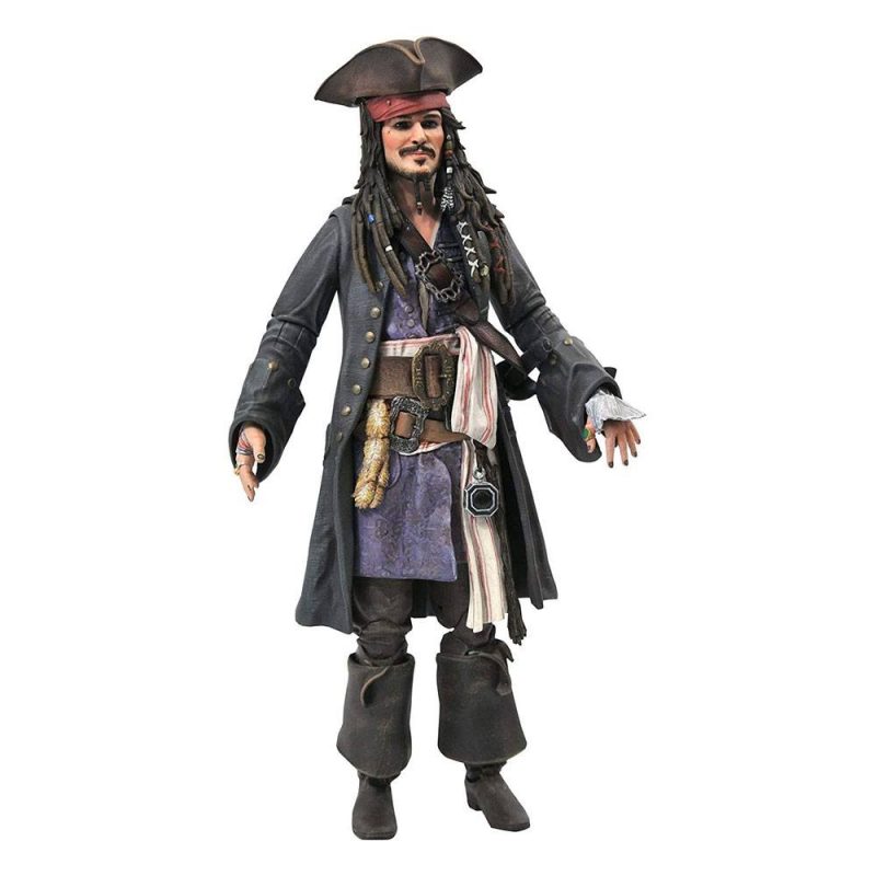 Pirates of the Caribbean Dead Men Tell No Tales Select Actionfigure Jack Sparrow Walgreens Exclusive 18 cm - immagine 2