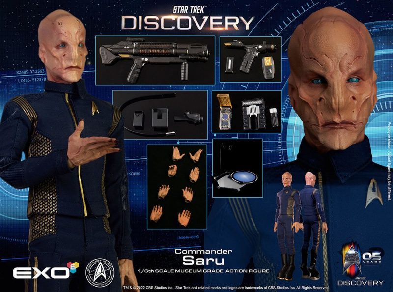 Star Trek: Discovery Action Figure 1/6 Saru 35 cm - immagine 5