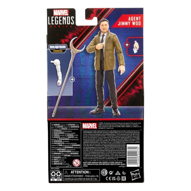 WandaVision Marvel Legends Action Figure Khonshu BAF: Agent Jimmy Woo 15 cm - immagine 3