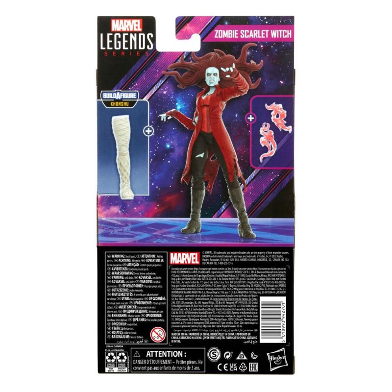 What If...? Marvel Legends Action Figure Khonshu BAF: Zombie Scarlet Witch 15 cm - immagine 4