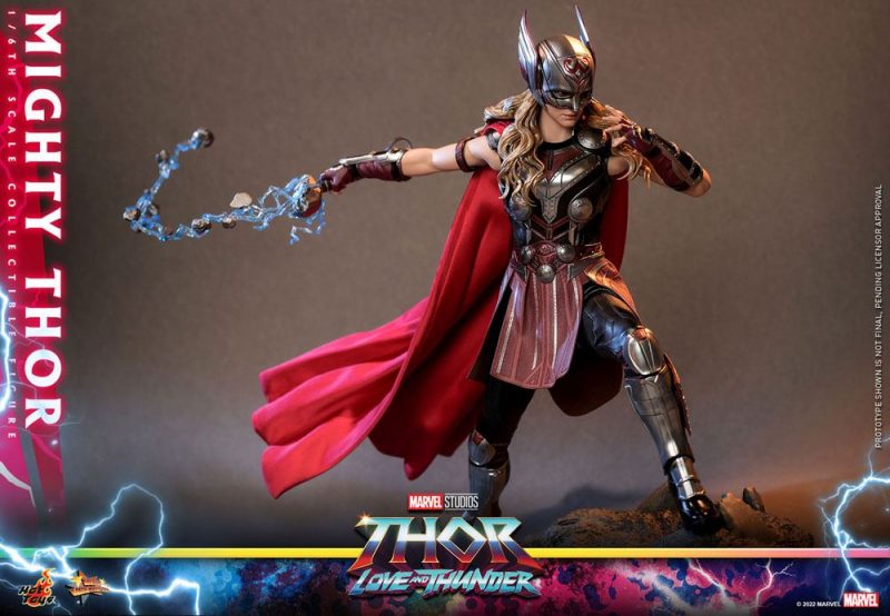 Thor: Love and Thunder Masterpiece Action Figure 1/6 Mighty Thor 29 cm - immagine 5