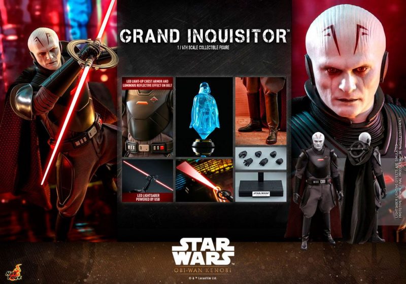 Star Wars: Obi-Wan Kenobi Action Figure 1/6 Grand Inquisitor 30 cm - immagine 6