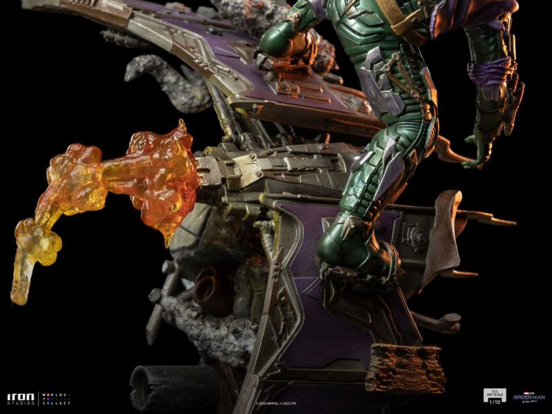 Spider-Man: No Way Home BDS Art Scale Deluxe Statue 1/10 Green Goblin 32 cm - immagine 4