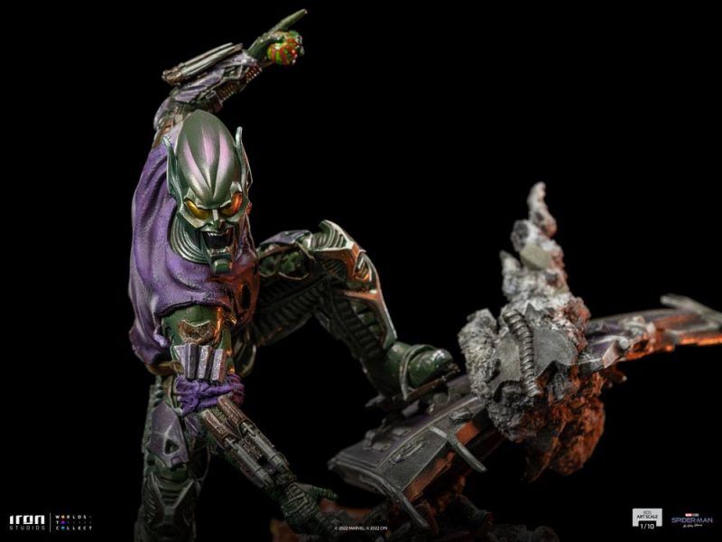 Spider-Man: No Way Home BDS Art Scale Deluxe Statue 1/10 Green Goblin 32 cm - immagine 5