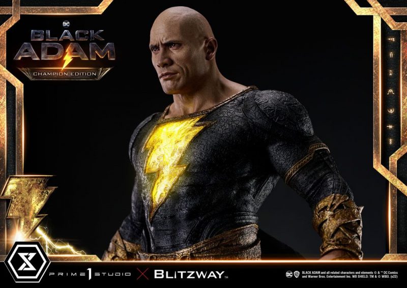 Black Adam Museum Masterline Statue 1/3 Black Adam Champion Edition 96 cm - immagine 4