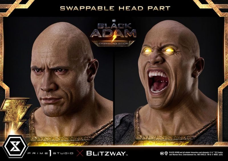 Black Adam Museum Masterline Statue 1/3 Black Adam Champion Edition 96 cm - immagine 6