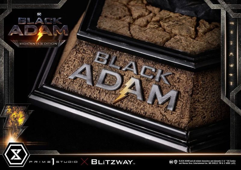 Black Adam Museum Masterline Statue 1/3 Black Adam Vigilante Edition 96 cm - immagine 4