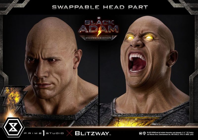 Black Adam Museum Masterline Statue 1/3 Black Adam Vigilante Edition 96 cm - immagine 5
