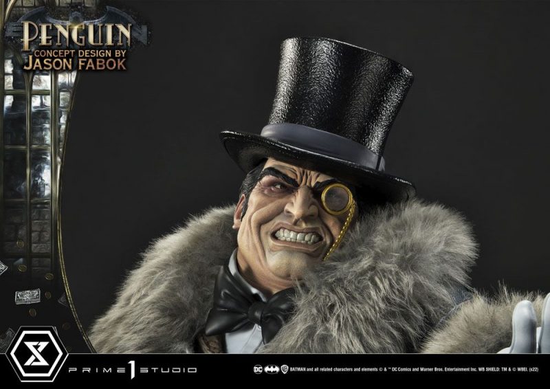 DC Comics Museum Masterline Statue 1/3 Penguin (Concept Design By Jason Fabok) 63 cm - immagine 5