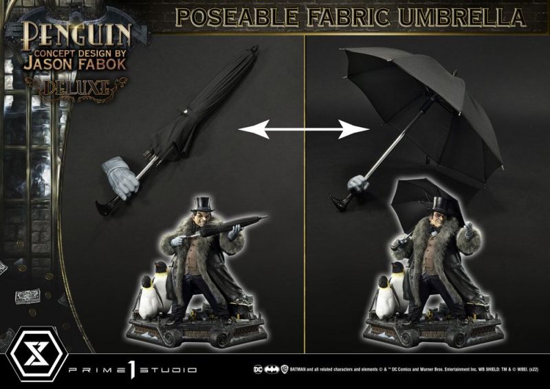 DC Comics Museum Masterline Statue 1/3 Penguin (Concept Design By Jason Fabok) Deluxe Bonus Version 63 cm - immagine 7