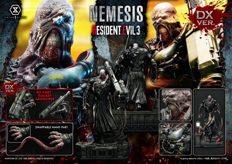 Resident Evil 3 Statue 1/4 Nemesis Deluxe Version 92 cm - immagine 7