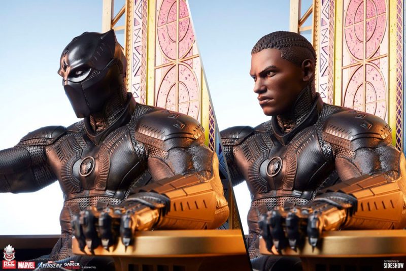 Marvel's Avengers Statue 1/3 Black Panther 95 cm - immagine 5