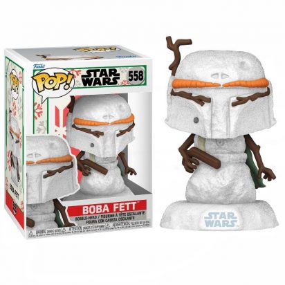 Star Wars Holiday 2022 POP! Heroes Vinyl Figure Boba Fett 9 cm