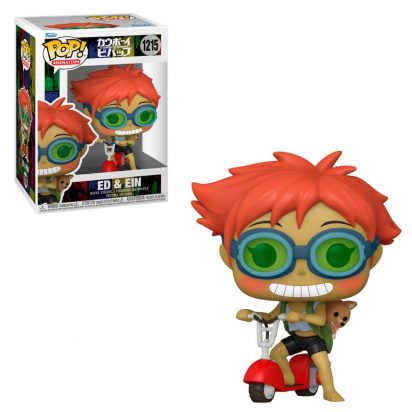 Cowboy Bebop POP! Animation Vinyl Figure Edward & Ein on Scooter 9 cm