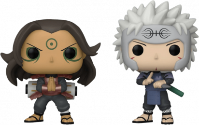 Naruto Shippuden POP! 2-pack Vinyl Figures Hashirama & Tobirama Limited 9 cm