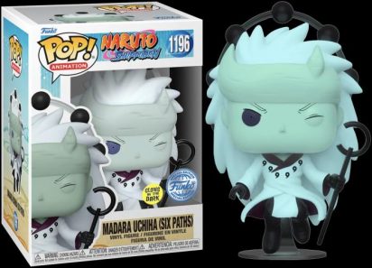 Naruto Shippuden POP! Vinyl Figure Madara Uchiha (Sage of the Six Paths) Glow in the Dark Limited 9 cm