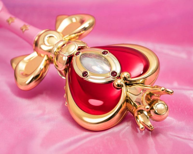 Sailor Moon Proplica Replica 1/1 Spiral Heart Moon Rod Brilliant Color Edition 48 cm - immagine 3