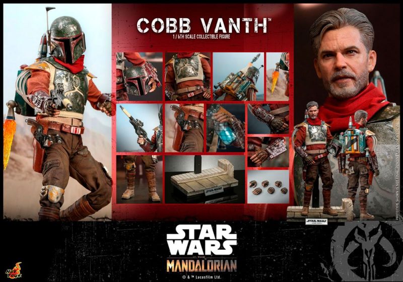 Star Wars The Mandalorian Action Figure 1/6 Cobb Vanth 31 cm - immagine 6