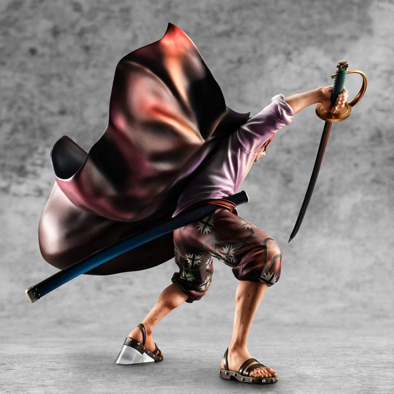 One Piece P.O.P PVC Statue Playback Memories Red-haired Shanks 21 cm - immagine 3