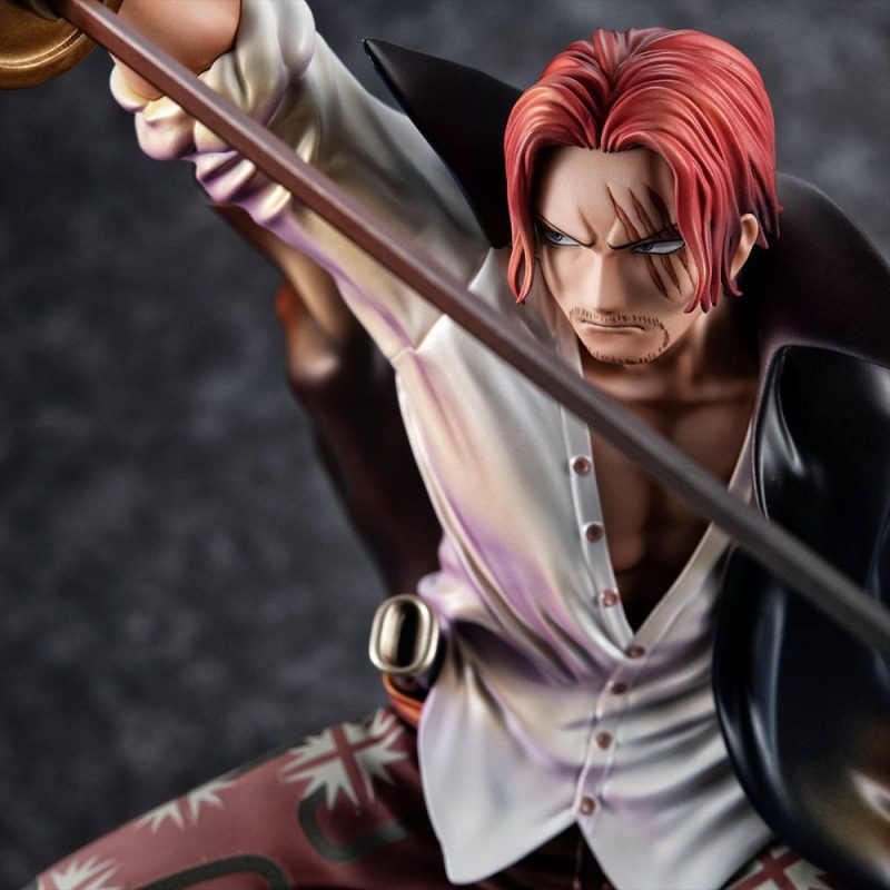 One Piece P.O.P PVC Statue Playback Memories Red-haired Shanks 21 cm - immagine 4