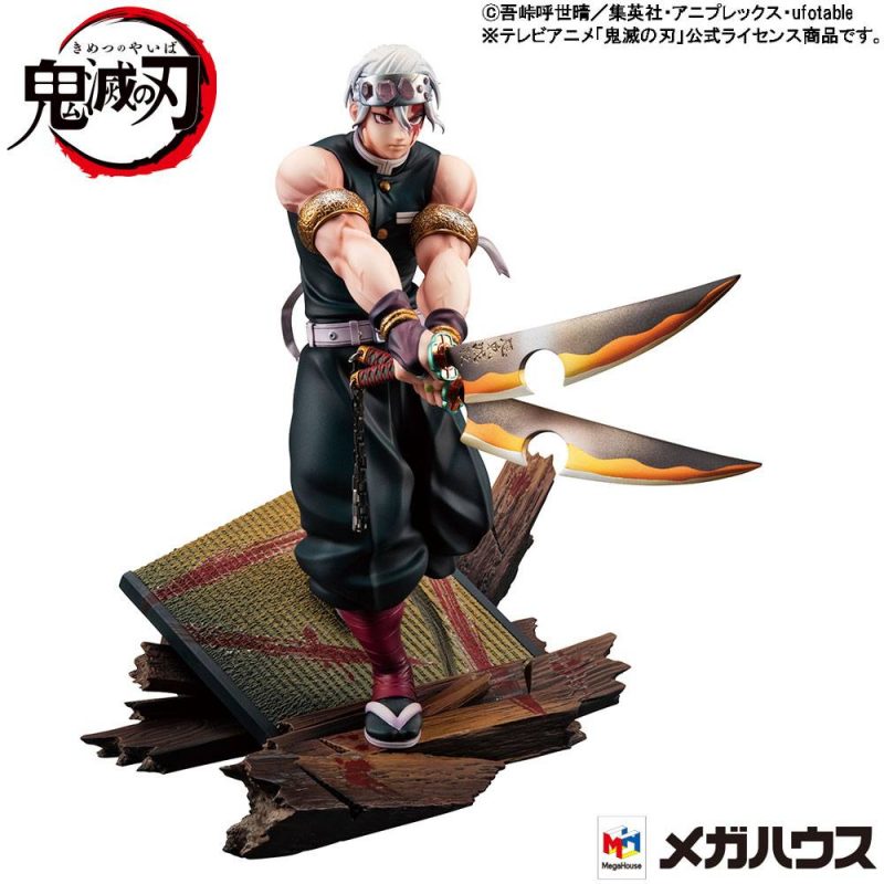 Demon Slayer Kimetsu no Yaiba G.E.M. PVC Statue 1/8 Tengen Uzui 23 cm - immagine 2