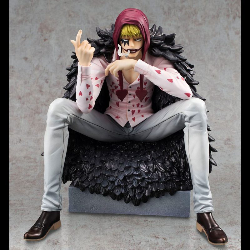One Piece Excellent Model Limited P.O.P PVC Statue Corazon & Law Limited Edition 17 cm - immagine 4