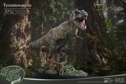 TYRANNOSAURUS REX RESIN STATUE