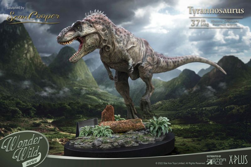 TYRANNOSAURUS REX DELUXE RESIN STATUE - immagine 2