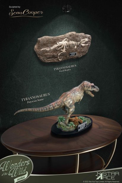 TYRANNOSAURUS REX DELUXE RESIN STATUE