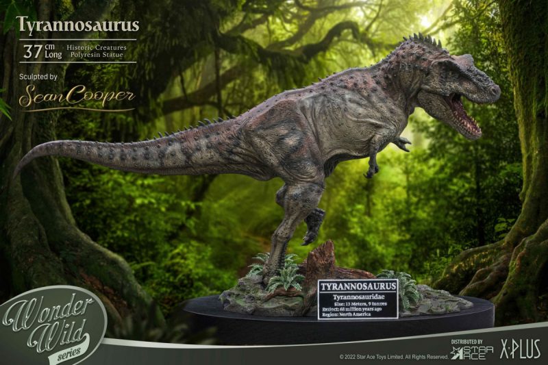 TYRANNOSAURUS REX DELUXE RESIN STATUE - immagine 3
