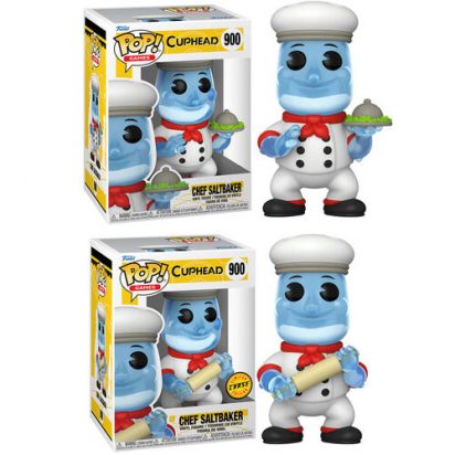 Cuphead POP! Games Vinyl Figures Chef Saltbaker 9 cm Assortment (2)