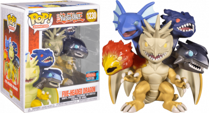YU-Gi-Oh! POP! Super Sized Vinyl Figure Five-Headed Dragon Limited 15 cm (2022 Fall Convention Exclusive)