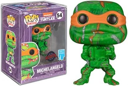 Teenage Mutant Ninja Turtles POP! Artist Series Vinyl Figure Michelangelo 9 cm