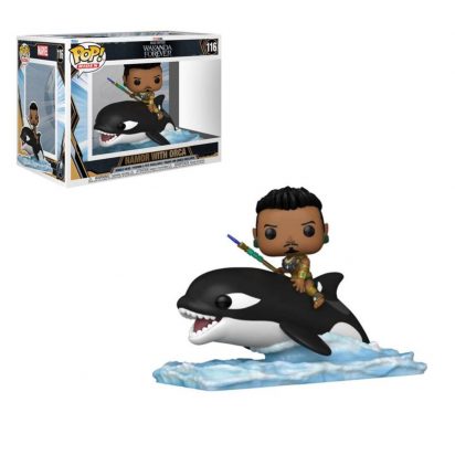 Black Panther: Wakanda Forever POP! Rides Super Deluxe Vinyl Figure Namor with Orca 15 cm