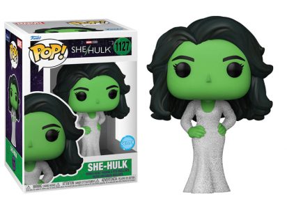She-Hulk (2022) POP! Vinyl Figure She-Hulk in Gala Dress Diamond Glitter Limited
