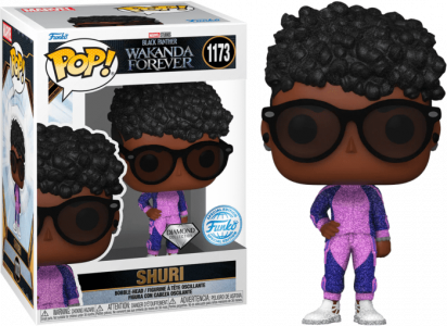 Black Panther: Wakanda Forever POP! Marvel Vinyl Figure Shuri Diamond Glitter Limited 9 cm