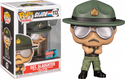 G.I. Joe POP! Vinyl Figure Sgt. Slaughter Limited 9 cm (2022 Fall Convention Exclusive)