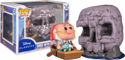 Peter Pan (1953) POP! Vinyl Figure Smee with Skull Rock Limited 9 cm (2022 Fall Convention Exclusive)