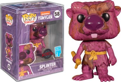 Teenage Mutant Ninja Turtles POP! Artist Series Vinyl Figure Splinter 9 cm