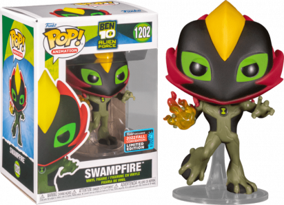 Ben 10: Alien Force POP! Vinyl Figure Swampfire Limited 9 cm (2022 Fall Convention Exclusive)