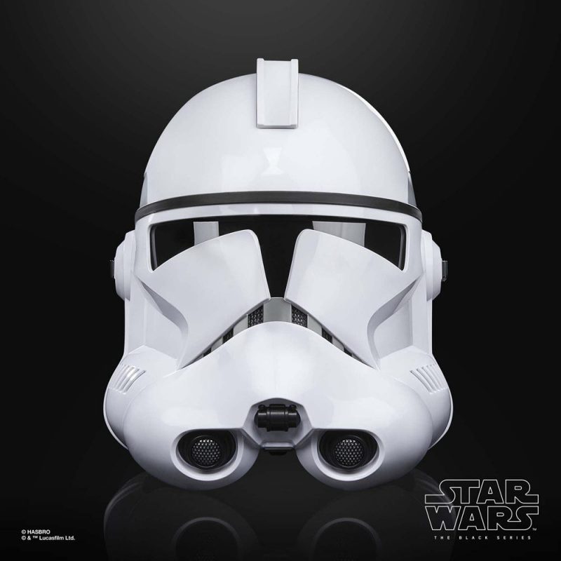 Star Wars: The Clone Wars Black Series Electronic Helmet Phase II Clone Trooper - immagine 3