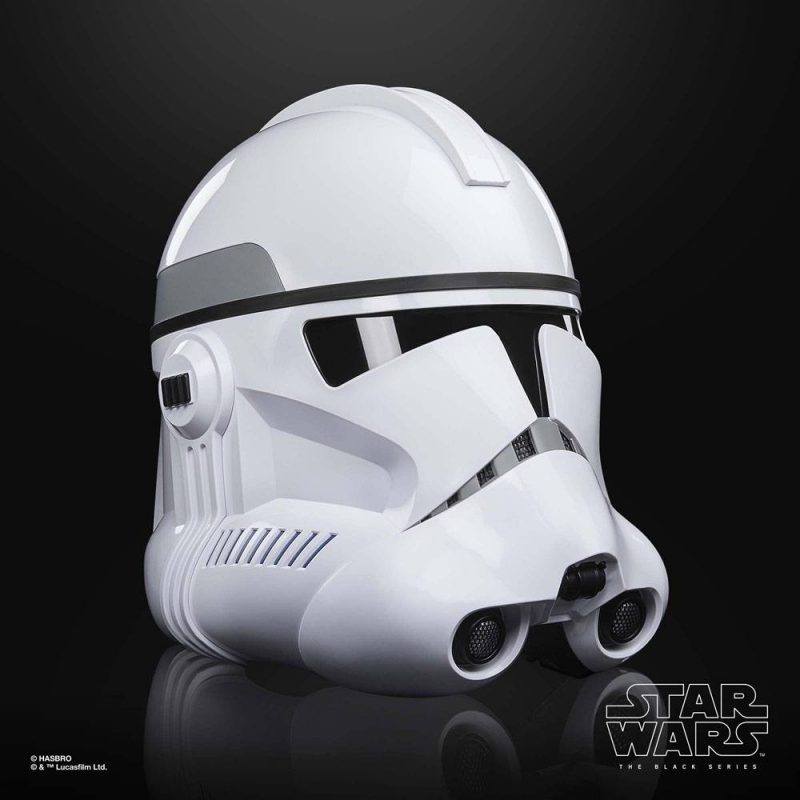 Star Wars: The Clone Wars Black Series Electronic Helmet Phase II Clone Trooper - immagine 4