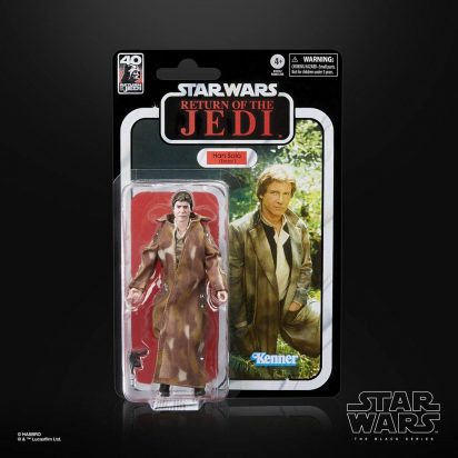 Star Wars Episode VI 40th Anniversary Black Series Action Figure Han Solo (Endor) 15 cm