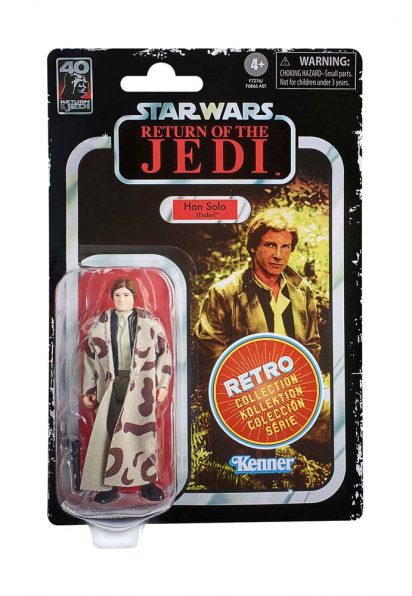 Star Wars Episode VI Retro Collection Action Figure Han Solo (Endor) 10 cm