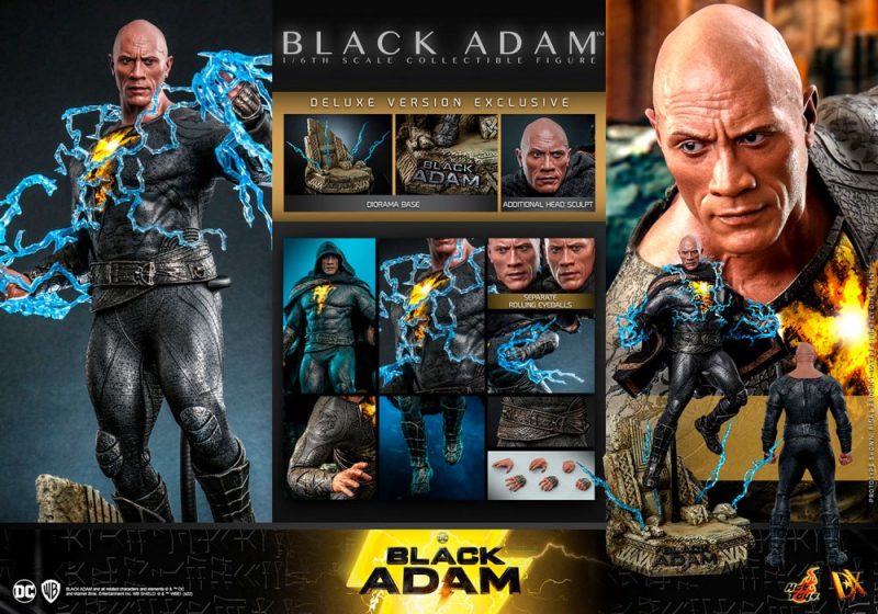 Black Adam DX Action Figure 1/6 Black Adam Deluxe Version 33 cm - immagine 8