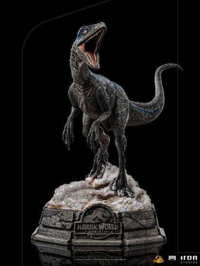 Jurassic World Dominion Art Scale Statue 1/10 Blue 19 cm