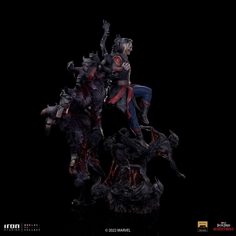 Doctor Strange in the Multiverse of Madness Art Scale Statue 1/10 Dead Defender Strange Deluxe 31 cm - immagine 4