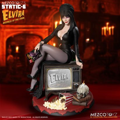 ELVIRA MISTRESS OF THE DARK STATIC-6 STATUE