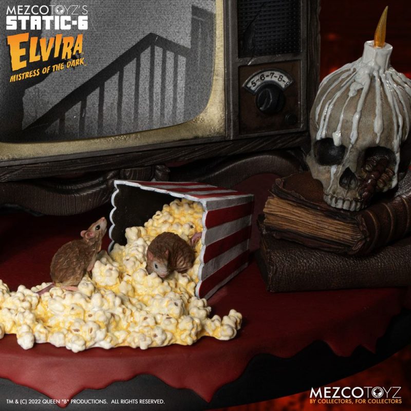ELVIRA MISTRESS OF THE DARK STATIC-6 STATUE - immagine 4