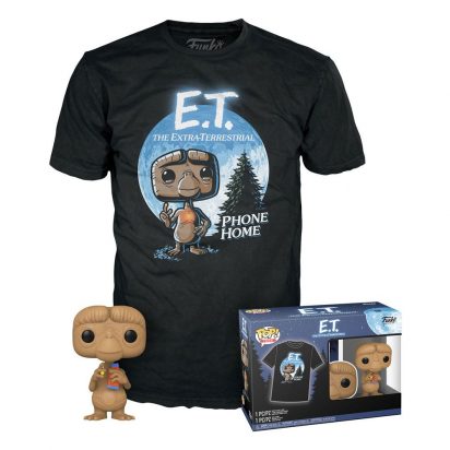 E.T. the Extra-Terrestrial POP! & Tee Box E.T. w/Reeses